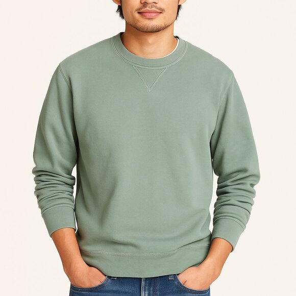 Eddie Bauer Light Gray Knit Top - Picture 1 of 5